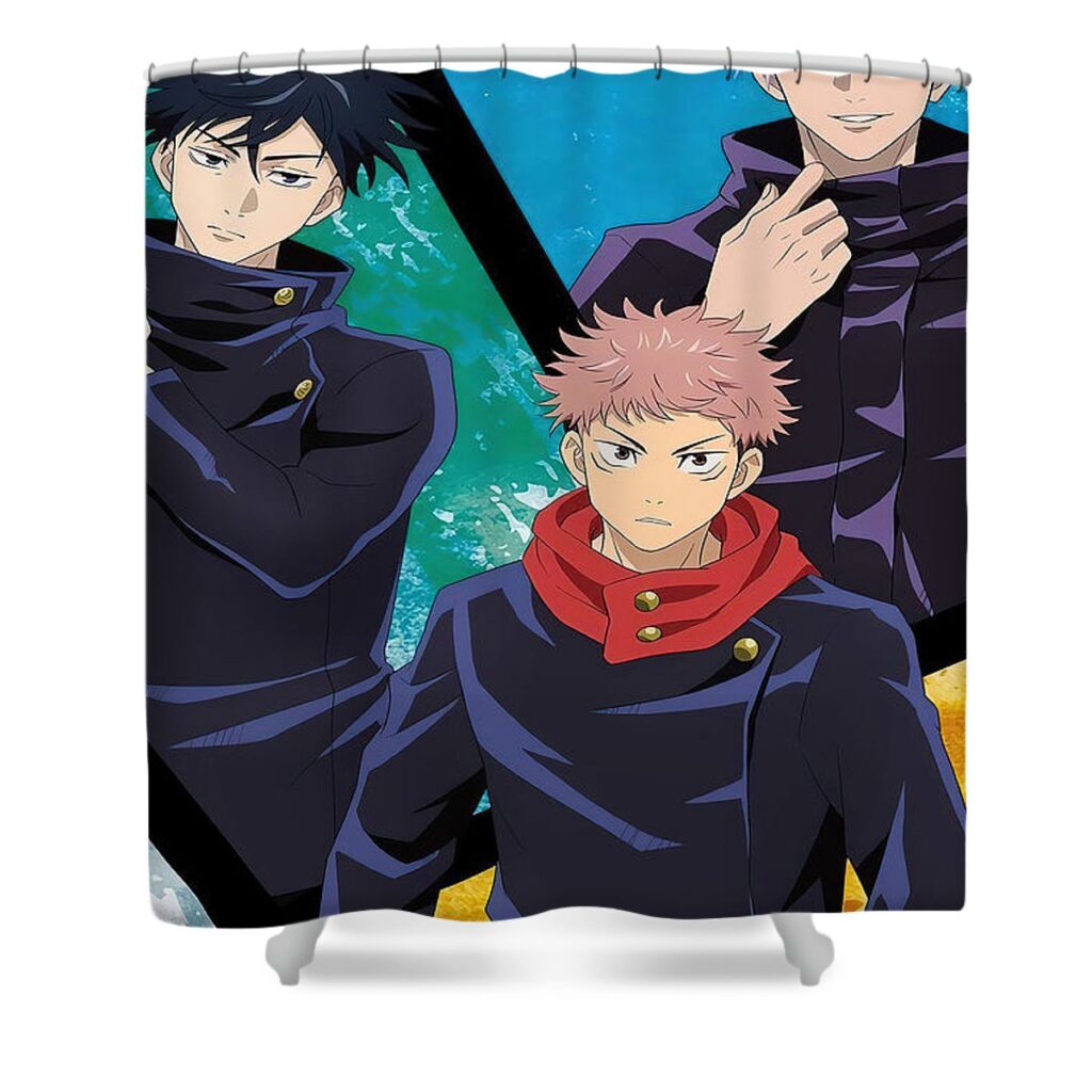 jujutsu kaisen 3 lac lac - Anime Shower Curtains