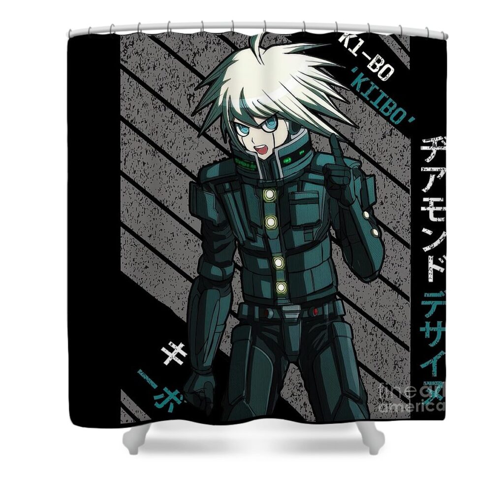 k1bo kiibo danganronpa jeremy price - Anime Shower Curtains