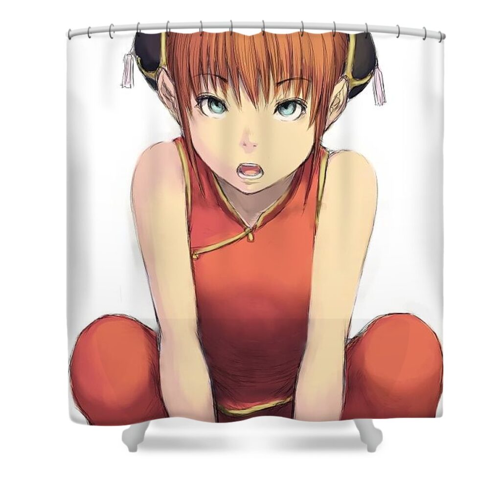 kagura gintama fumio - Anime Shower Curtains