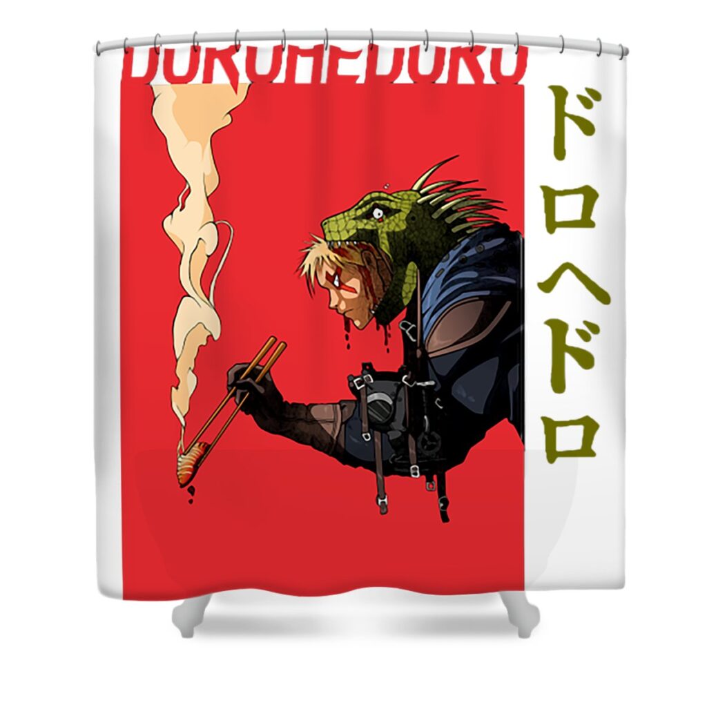 kaiman eat rotra nostra transparent - Anime Shower Curtains