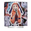 kakegurui collage runa yomozuki louis john - Anime Shower Curtains