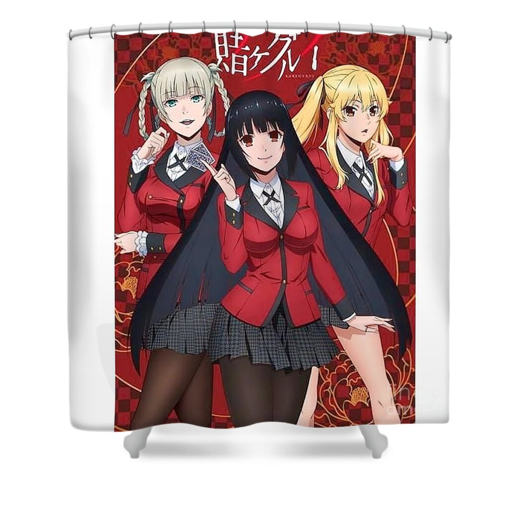 kakegurui louis john - Anime Shower Curtains