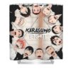 karasuno team fight haikyuu miller martin - Anime Shower Curtains