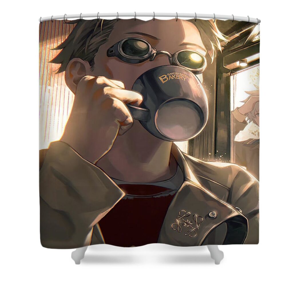 kento nanami jujutsu kaisen lac lac - Anime Shower Curtains