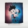 killua hunter x hunter3823419 shower curtains - Anime Shower Curtains