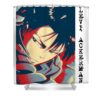 levi ackerman from attack in titan elizabeth c henry transparent - Anime Shower Curtains