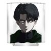 levi aot filiberto nienow transparent - Anime Shower Curtains