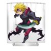 meliodas armor phai bui transparent - Anime Shower Curtains