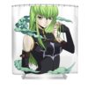 mens womens code geass cc anime video game transparent - Anime Shower Curtains