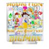 mine just happens to be digimon adventure anime art transparent - Anime Shower Curtains