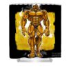 mo5876 character baki 2018 movie poster joanie marvin - Anime Shower Curtains
