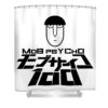mob psycho 100 berliana fariza transparent - Anime Shower Curtains