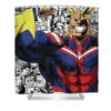 my hero academia all might toufik kessab - Anime Shower Curtains