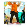 naruto pose mutia lopi - Anime Shower Curtains