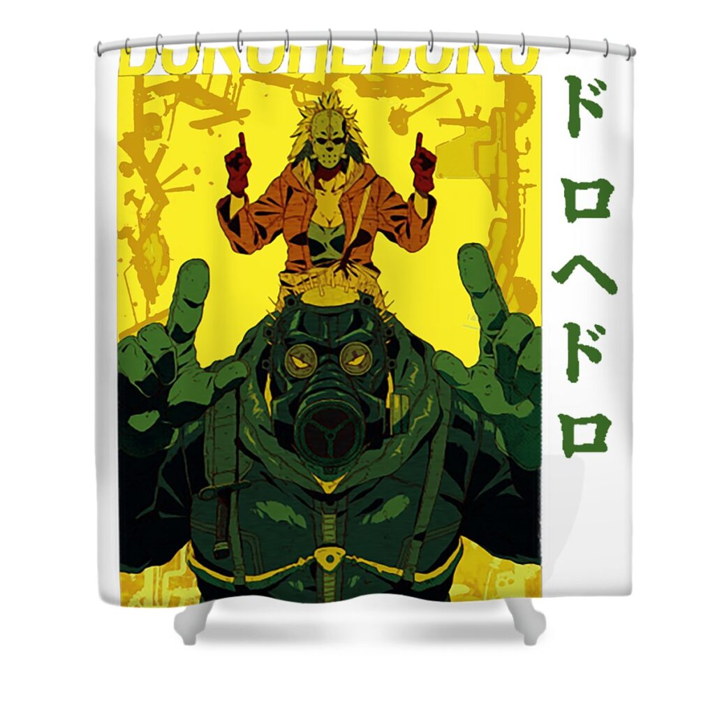nikkaido kaiman rotra nostra transparent - Anime Shower Curtains