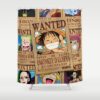 one piece 46884541 shower curtains - Anime Shower Curtains