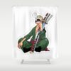 one piece s17 shower curtains - Anime Shower Curtains
