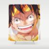 one piece4379391 shower curtains - Anime Shower Curtains