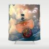 one piece4383157 shower curtains - Anime Shower Curtains