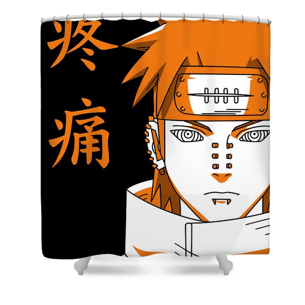 pain nagato ridwan art - Anime Shower Curtains