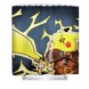 pikachu of rivia jpw artist - Anime Shower Curtains