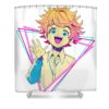 placidity the promised neverland cute fans inny shop transparent - Anime Shower Curtains