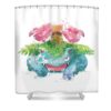 pokemon venusaur monn print - Anime Shower Curtains