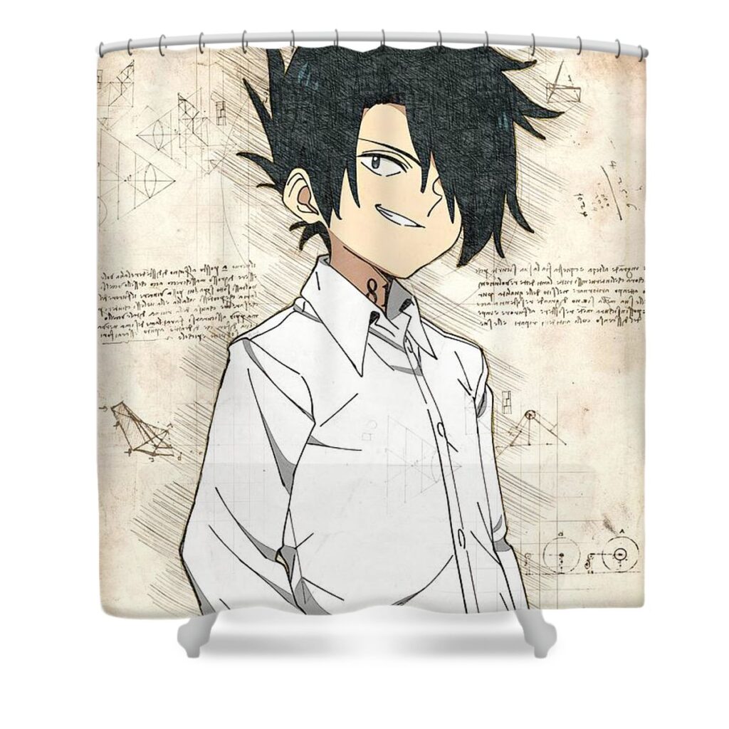 ray artwork big mart - Anime Shower Curtains
