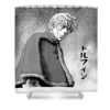 retro thorfinn vinland saga anime gifts for fans lotus leafal transparent - Anime Shower Curtains