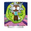 ricky justine jones - Anime Shower Curtains