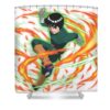 rock lee michael phoenix transparent - Anime Shower Curtains