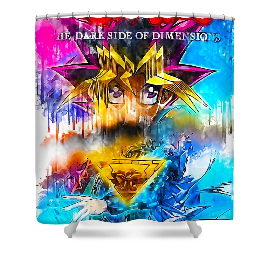 s03518 anime yugioh the dark side of dimensions sherman barrows - Anime Shower Curtains