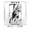 saitama one punch man kms byzet transparent - Anime Shower Curtains