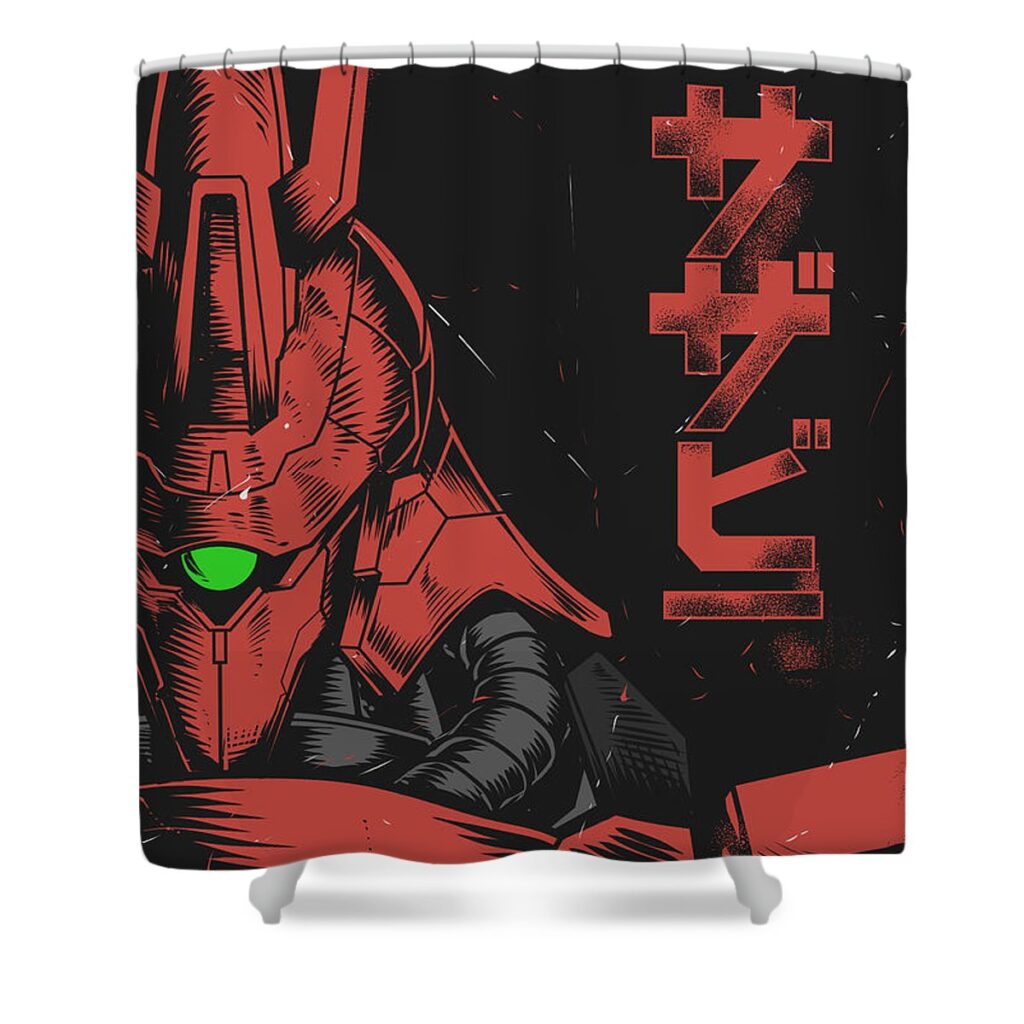 sazabi wahyudi pratama - Anime Shower Curtains