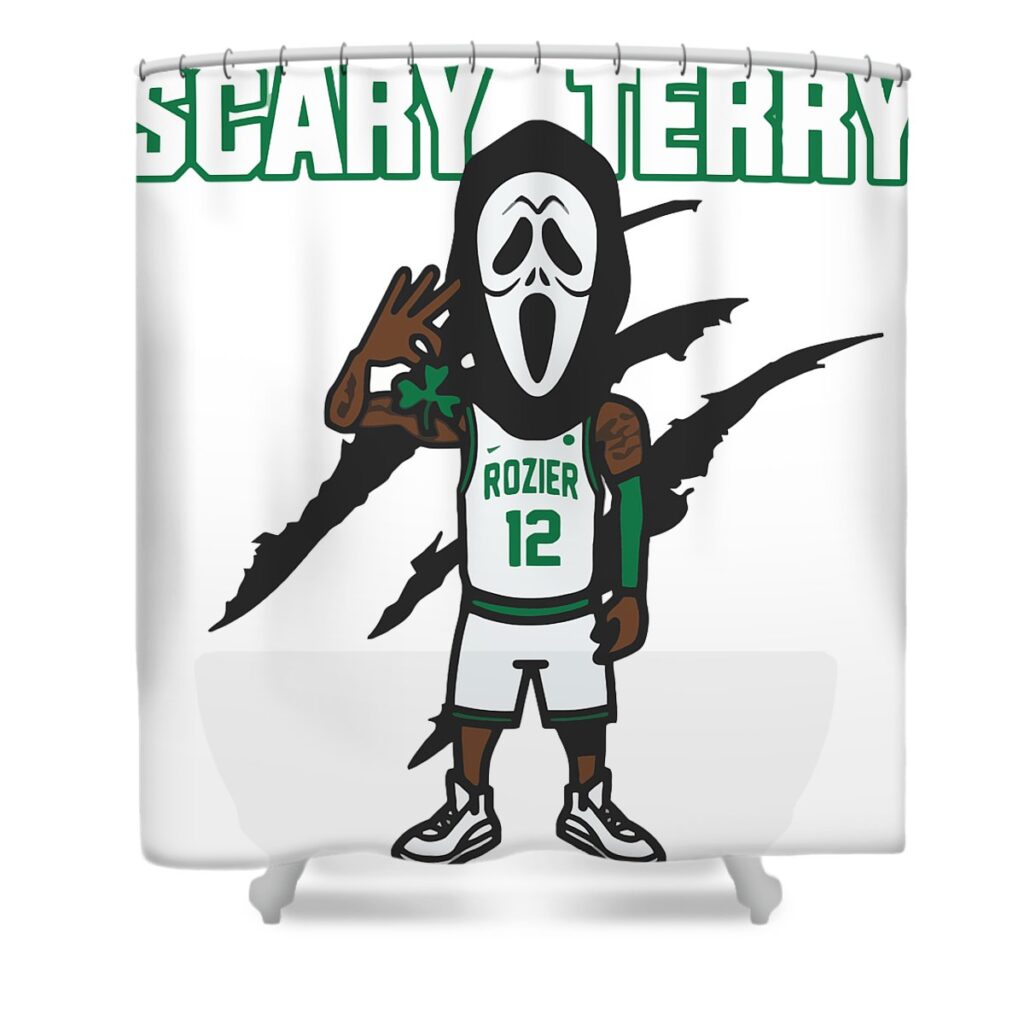 scary terry carolina tolbert transparent - Anime Shower Curtains