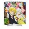 seven deadly sins charlie mavin transparent - Anime Shower Curtains