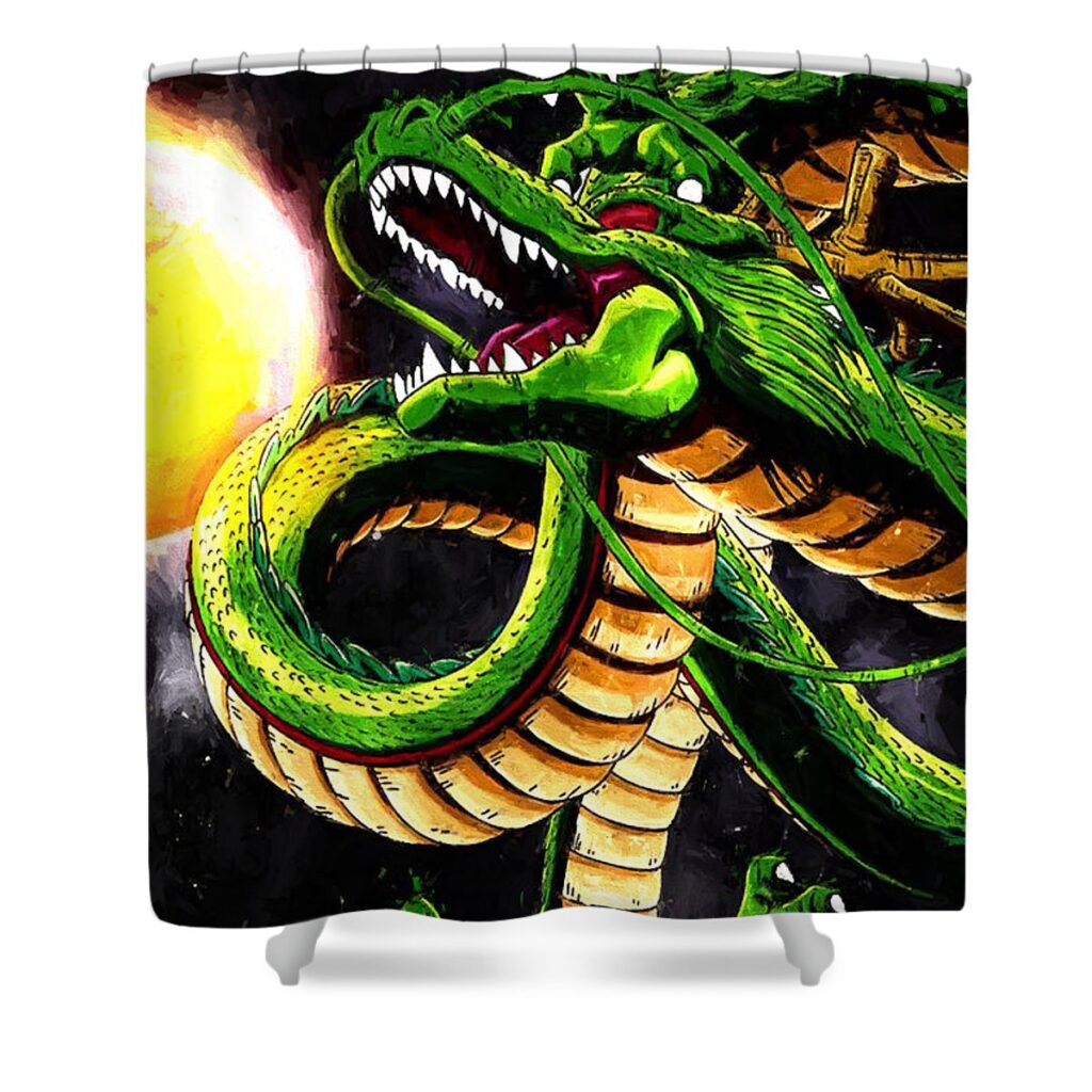 shenron the eternal dragon jesse plankman - Anime Shower Curtains