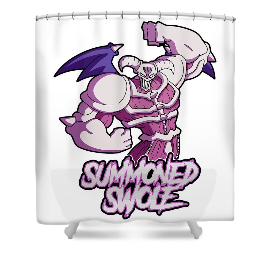 summoned swole dewi laksita transparent - Anime Shower Curtains