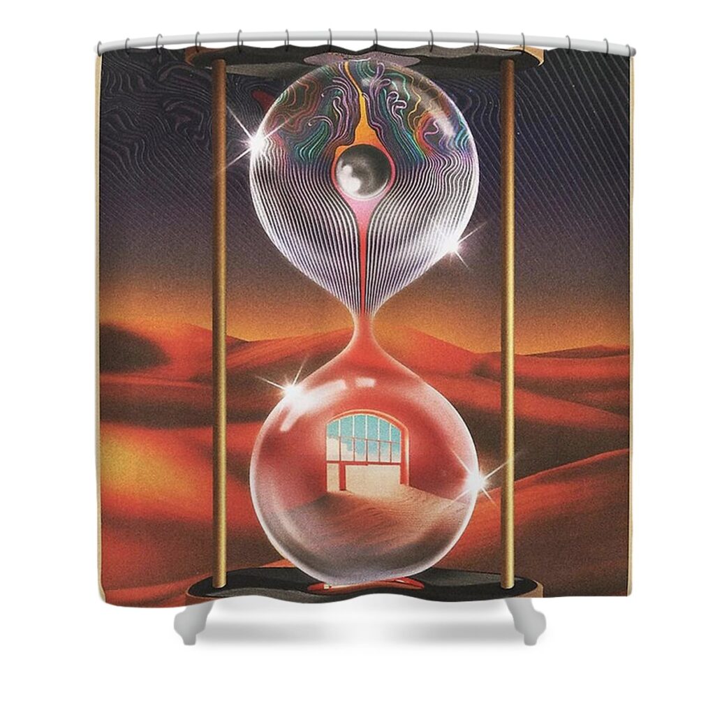 the aesthetic slow rush art poster jason carter - Anime Shower Curtains
