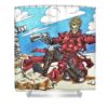 the humanoid typhoon schuyler sera - Anime Shower Curtains