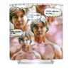 there can only be one harry - Anime Shower Curtains