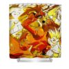 trigun lora battle - Anime Shower Curtains