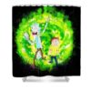 tv show rick and morty carrie stanton - Anime Shower Curtains