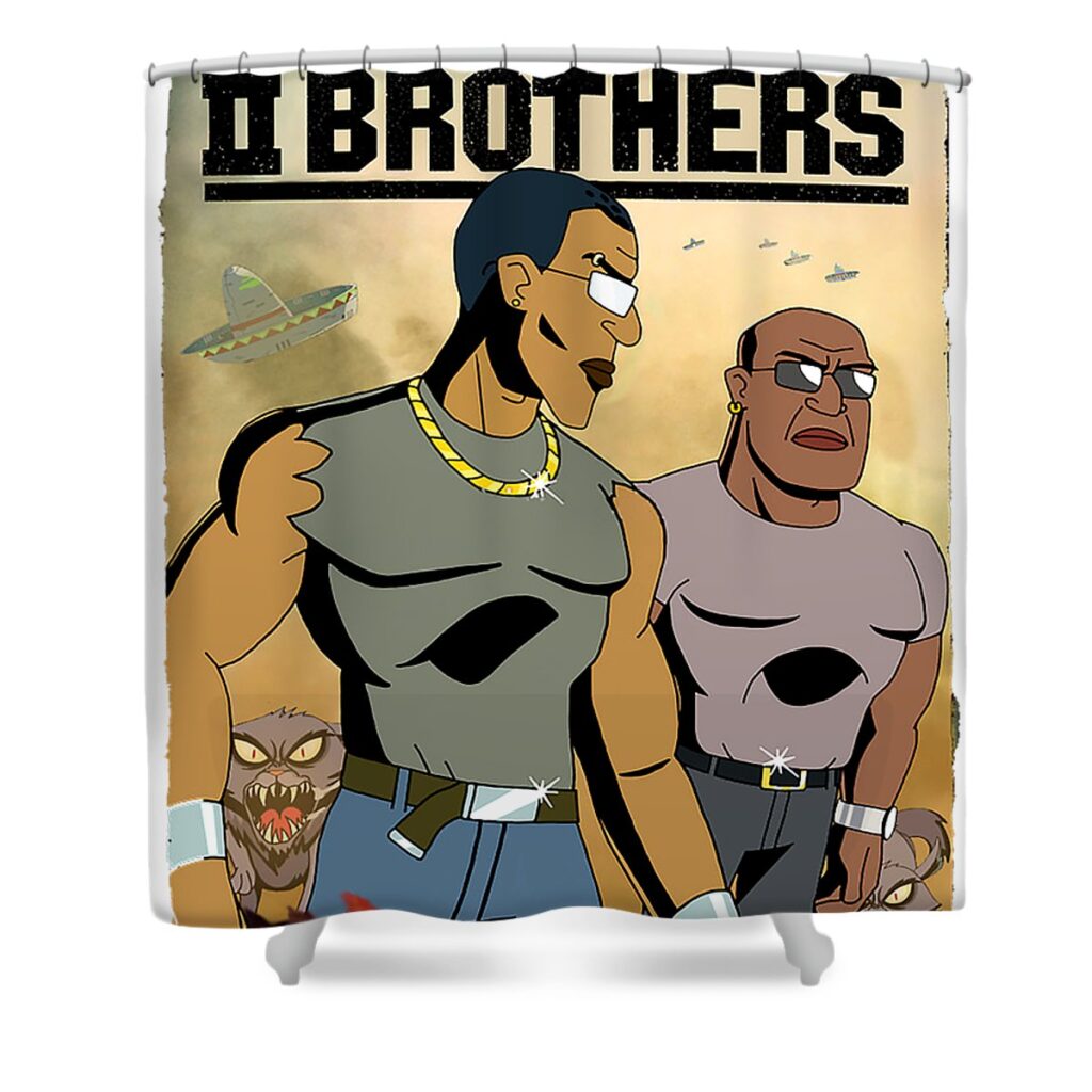two brothers josef pula transparent - Anime Shower Curtains