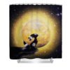 umbreon under the moon magda swinya - Anime Shower Curtains