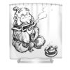uncle iroh love peace ifa pratiwi transparent - Anime Shower Curtains