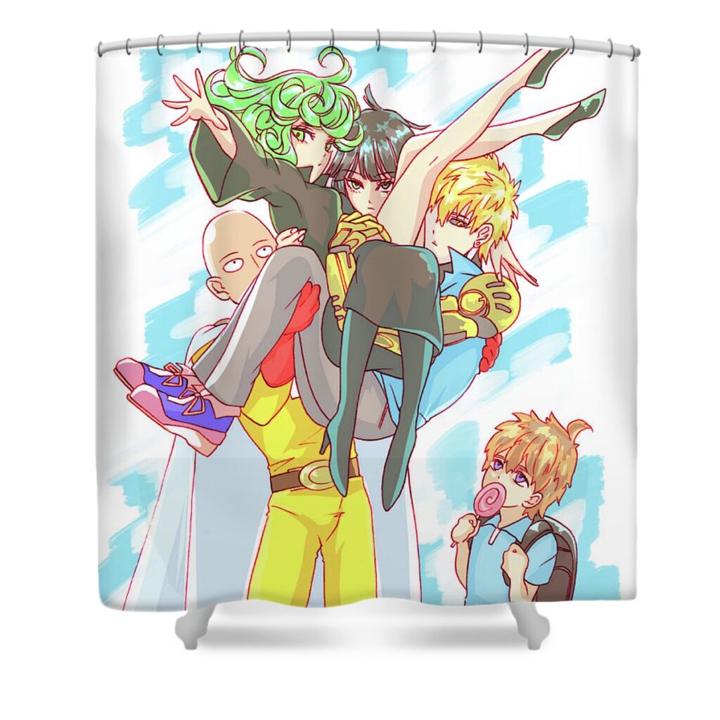 uniting for justice teddie stibbs - Anime Shower Curtains