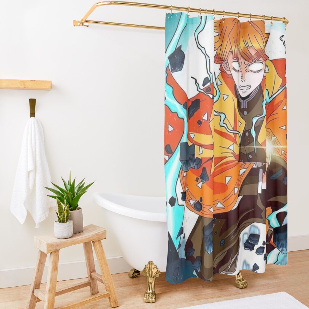 urshower curtain opensquare1500x1500 12 - Anime Shower Curtains