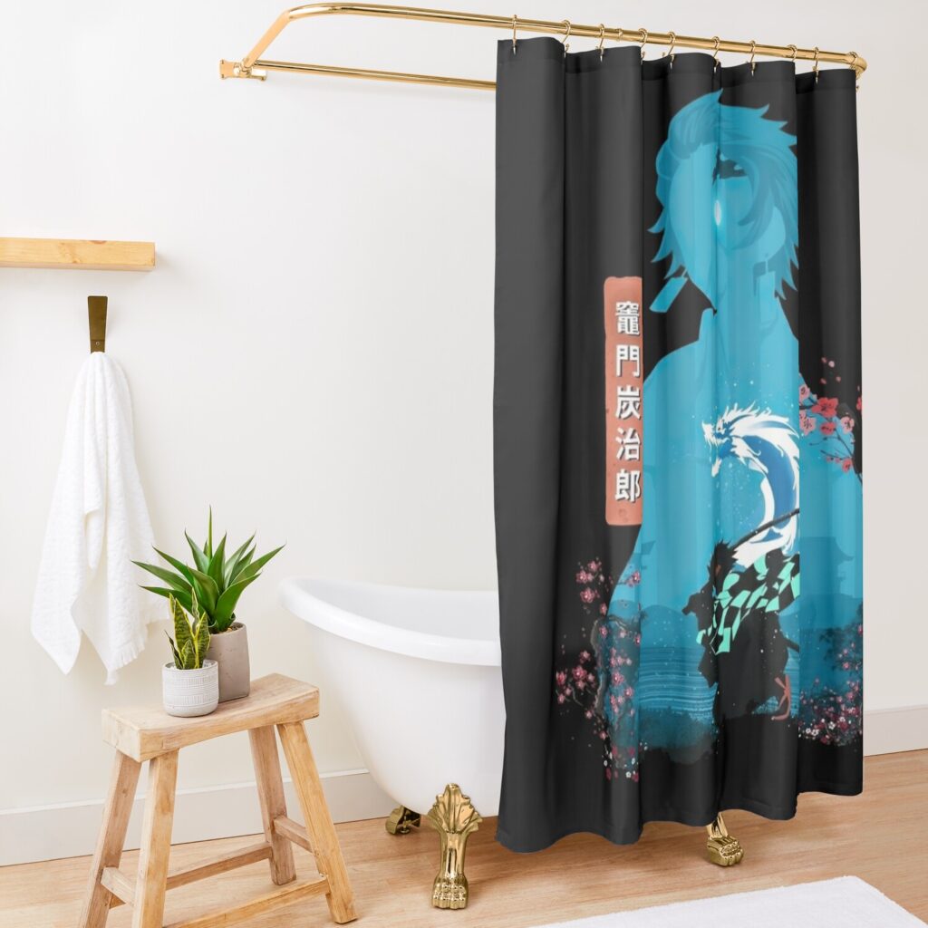 urshower curtain opensquare1500x1500 9 - Anime Shower Curtains