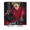 vash the stampede shawn howe - Anime Shower Curtains